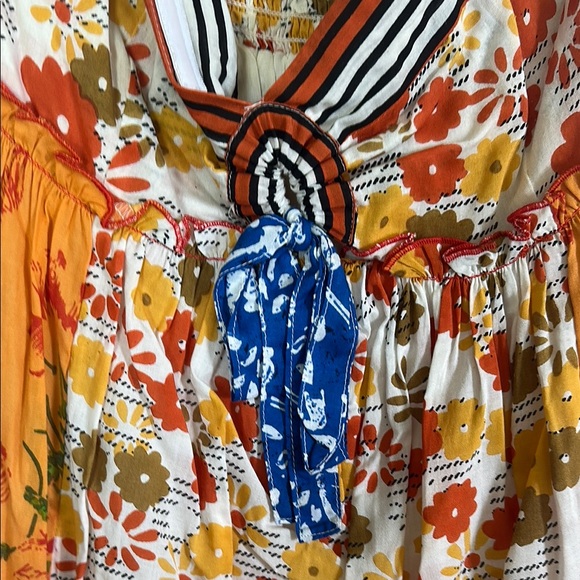 Floral Multicolor Maxi Dress - Picture 3 of 4